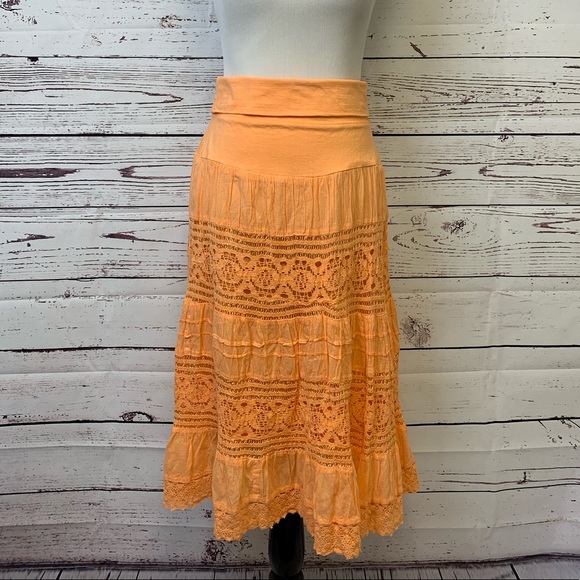 Simply Noelle Dresses & Skirts - 🍄 Simply Noelle Sherbet Skirt. Size Med (8-10)